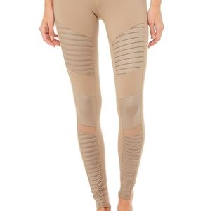 Alo Moto Leggings Gravel Size Small New w Tags